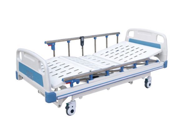 A7-ABS三功能電動(dòng)床（四角剎車、六檔護(hù)欄）